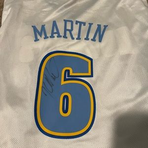 Kenyon Martin Nuggets Autograph Reebok jersey 2xl